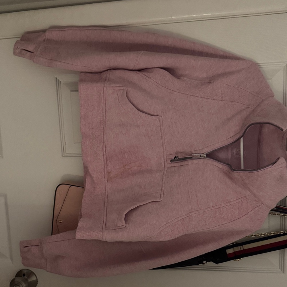 Lulu lemon Pink funnel scuba xs/s